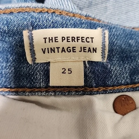 Madewell the perfect vintage jean size 25 - Picture 4 of 6